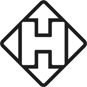 H - לוגו סימן מסחר רשום