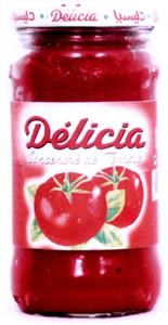 Délicia Concentré de Tomates - לוגו סימן מסחר רשום