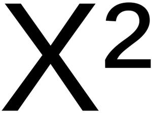 X2 - לוגו סימן מסחר רשום