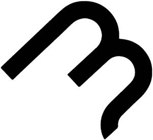 M - לוגו סימן מסחר רשום