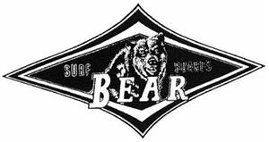 SURF BOARDS BEAR - לוגו סימן מסחר רשום