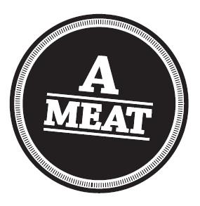 A MEAT - לוגו סימן מסחר רשום