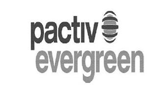 pactiv evergreen - לוגו סימן מסחר רשום