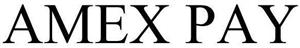 AMEX PAY - לוגו סימן מסחר רשום