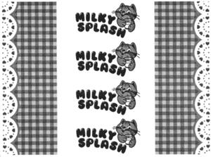 MILKY SPLASH - לוגו סימן מסחר רשום