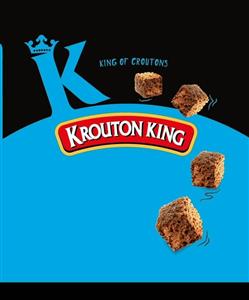 K KING OF CROUTONS KROUTON KING - לוגו סימן מסחר רשום