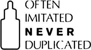 OFTEN IMITATED NEVER DUPLICATED - לוגו סימן מסחר