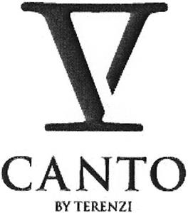 V CANTO BY TERENZI - לוגו סימן מסחר רשום