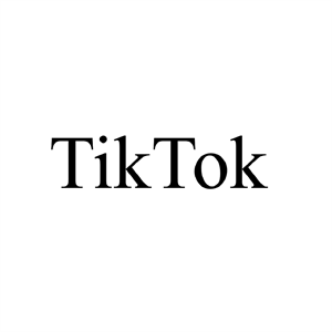 TikTok - לוגו סימן מסחר רשום