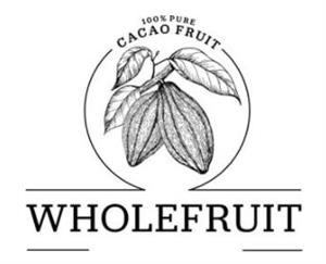 100% PURE CACAO FRUIT WHOLEFRUIT - לוגו סימן מסחר רשום