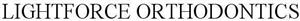LIGHTFORCE ORTHODONTICS - לוגו סימן מסחר רשום