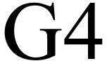G4 - לוגו סימן מסחר רשום