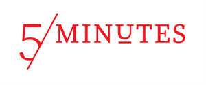 5 MINUTES - לוגו סימן מסחר רשום