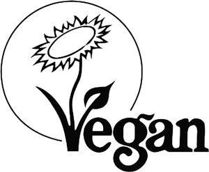 Vegan - לוגו סימן מסחר רשום