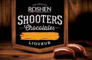 ROSHEN SHOOTERS Chocolates LIQUEUR - לוגו סימן מסחר רשום