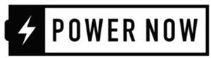 POWER NOW - לוגו סימן מסחר רשום
