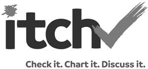 itch Check it. Chart it. Discuss it. - לוגו סימן מסחר רשום