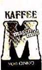 KAFFEE MAGEN MILD VON ONKO M - לוגו סימן מסחר