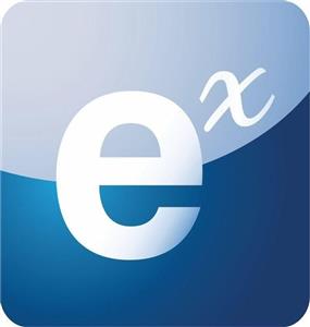 e x - לוגו סימן מסחר רשום