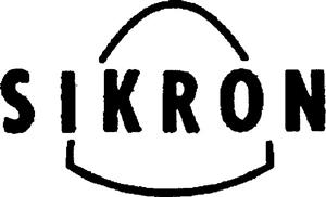 SIKRON - לוגו סימן מסחר רשום