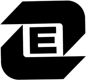 E - לוגו סימן מסחר רשום
