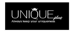 UNIQUE PLUS ALWAYS KEEP YOUR UNIQUENESS - לוגו סימן מסחר רשום