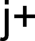 j+ - לוגו סימן מסחר רשום