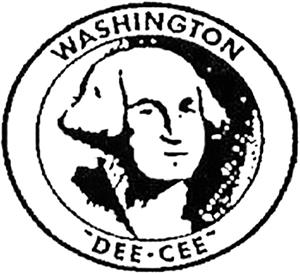 WASHINGTON DEE CEE - לוגו סימן מסחר