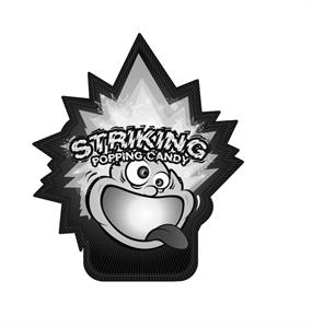 STRIKING POPPING CANDY - לוגו סימן מסחר רשום