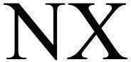 NX - לוגו סימן מסחר רשום