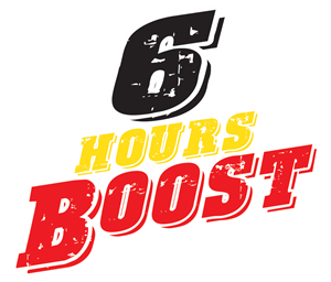 6 HOURS BOOST - לוגו סימן מסחר