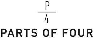 P 4 PARTS OF FOUR - לוגו סימן מסחר רשום