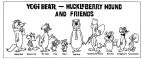 YOGI BEAR-HUCKLEBERRY HOUND AND FRIENDS - לוגו סימן מסחר רשום