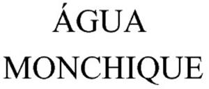 ÁGUA MONCHIQUE - לוגו סימן מסחר
