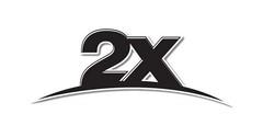 2X - לוגו סימן מסחר רשום