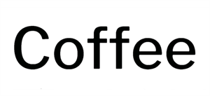 Coffee - לוגו סימן מסחר רשום