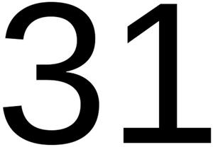 31 - לוגו סימן מסחר
