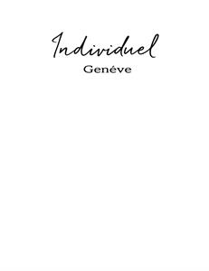 Individuel Genéve - לוגו סימן מסחר
