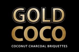 GOLD COCO COCONUT CHARCOAL BRIQUETTES - לוגו סימן מסחר