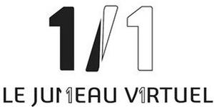 1/1 LE JUMEAU VIRTUEL - לוגו סימן מסחר רשום