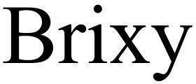 Brixy - לוגו סימן מסחר רשום