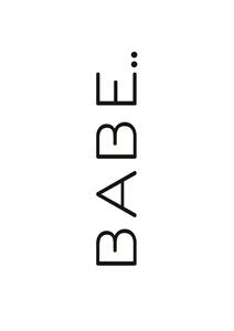 BABE.. - לוגו סימן מסחר רשום
