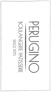 PERUGINO Boulangerie Patisserie since 1973 - לוגו סימן מסחר