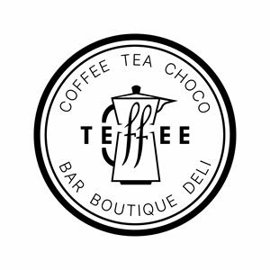 TEFFEE COFFEE TEA CHOCO BAR BOUTIQUE DELI - לוגו סימן מסחר