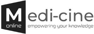 Medi-cine online empowering your knowledge - לוגו סימן מסחר רשום