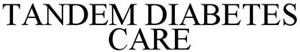 TANDEM DIABETES CARE - לוגו סימן מסחר רשום