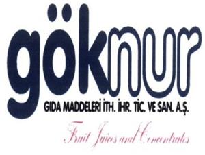 göknur GIDA MADDELERİ İTH. İHR. TİC. VE SAN. A.Ş. Fruit Juices and Concentrates - לוגו סימן מסחר רשום