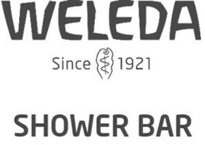W WELEDA Since 1921 SHOWER BAR - לוגו סימן מסחר רשום