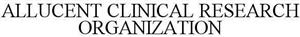 ALLUCENT CLINICAL RESEARCH ORGANIZATION - לוגו סימן מסחר