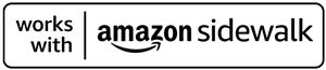 works with Amazon sidewalk - לוגו סימן מסחר רשום